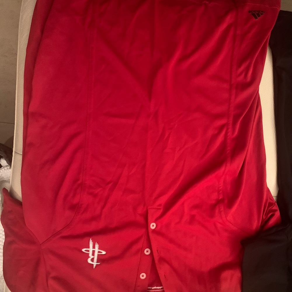Adidas Houston Rockets Shirts/Polos - Picture 3 of 5